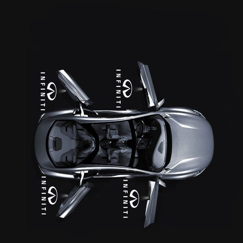 Infiniti door lights Car LED Welcome Lights for G M Q FX EX QX Series (2 Packs)