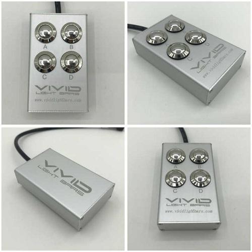 21.5" Dual Color Strobe Curved Light Bar-Color Changing Curved Light Bar-Vivid Light Bars