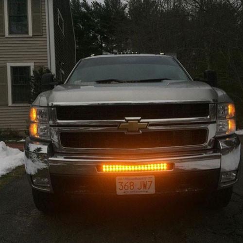 21.5" Dual Color Strobe Curved Light Bar-Color Changing Curved Light Bar-Vivid Light Bars