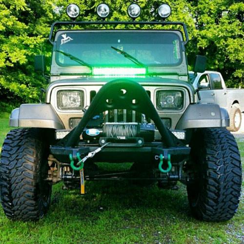 21.5" Dual Color Strobe Curved Light Bar-Color Changing Curved Light Bar-Vivid Light Bars