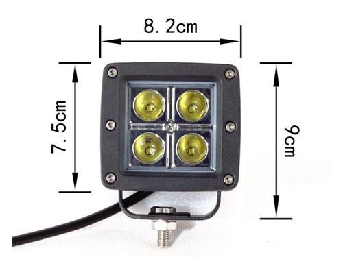 3.2" 20w led pods ( a pair )-LED Lights Pods & Jeep Headlight-Vivid Light Bars