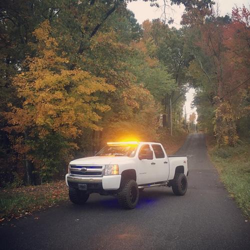 52" Dual Color Strobe Curved Light Bar-Color Changing Curved Light Bar-Vivid Light Bars
