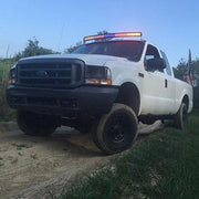 52" Dual Color Strobe Curved Light Bar-Color Changing Curved Light Bar-Vivid Light Bars