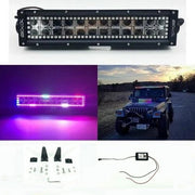 54" RGB Chasing Halo Light Bar With Bluetooth App Remote Control-Vivid Light Bars