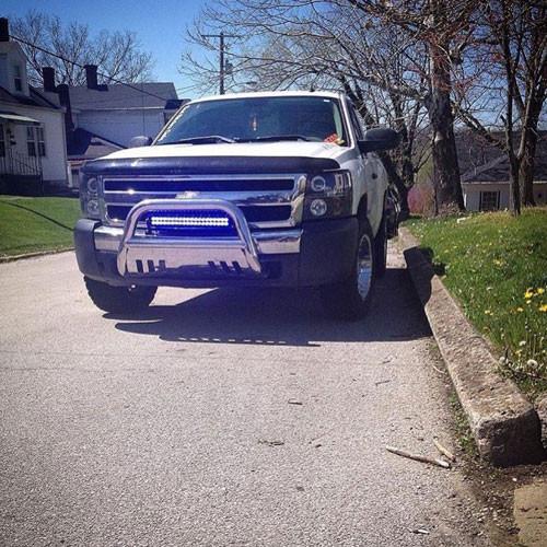 Dual Color Strobe 31.5 Inch Led Light Bar-Color Changing Straight Light Bar-Vivid Light Bars