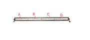 Dual Color Strobe 50 inch Led Light Bar-Color Changing Straight Light Bar-Vivid Light Bars