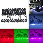 RGB jeep rock lights (12 packs ) - Vivid Light Bars