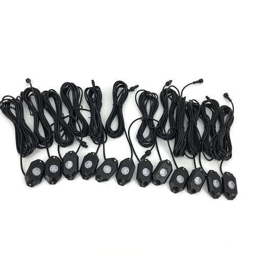 RGB jeep rock lights (12 packs ) - Vivid Light Bars
