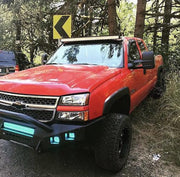 Package of 1 RGB Chasing Halo Light Bar & 4 Pack 3.2" 20W Pods with Bluetooth App Remote Control- Vivid Light Bars