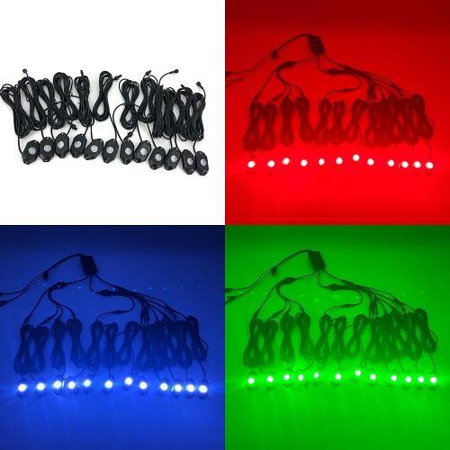 RGB jeep rock lights (12 packs ) - Vivid Light Bars