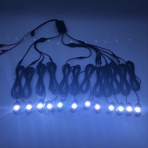 RGB jeep rock lights (12 packs ) - Vivid Light Bars