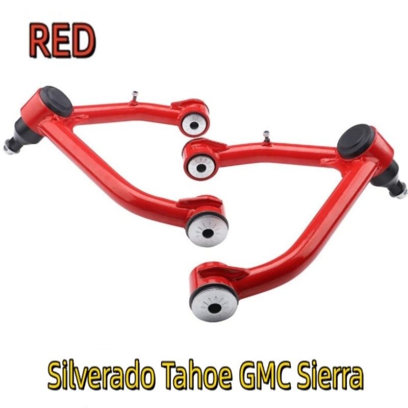 Front Upper Control Arms for Chevrolet Silverado GMC Sierra, "2-4" Lift Tubular Control Arms