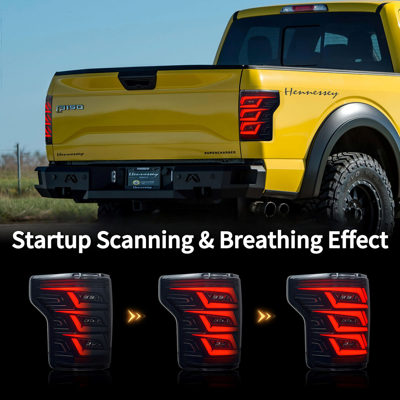 2015-2020 Ford Raptor F150 Pickup LED Taillight Assembly | Modification Kit