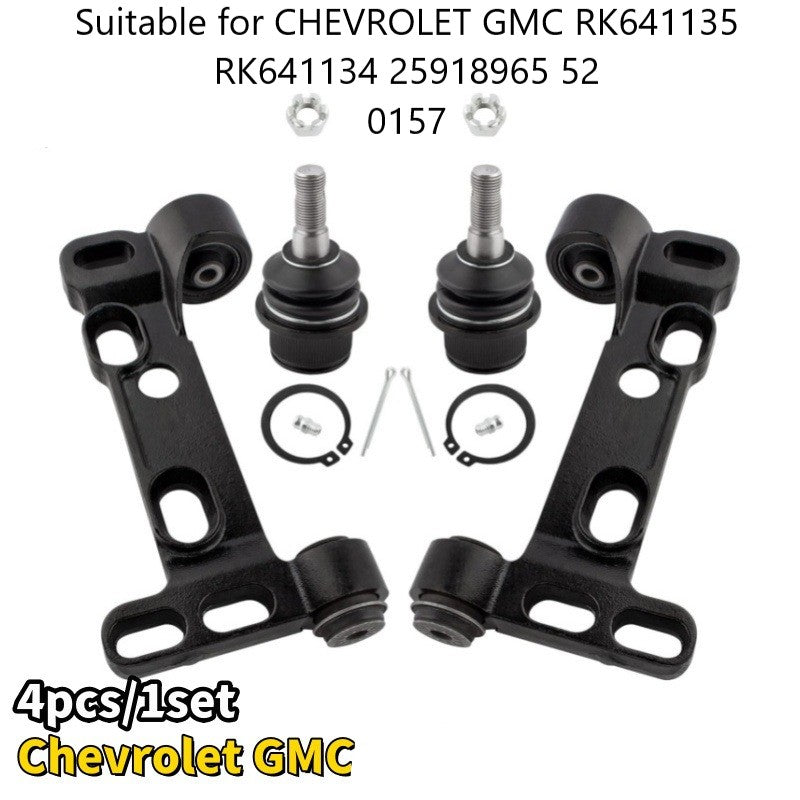 Front Lower Control Arm 4pcs/1set Support Bracket Compatible with Chevrolet Trailblazer