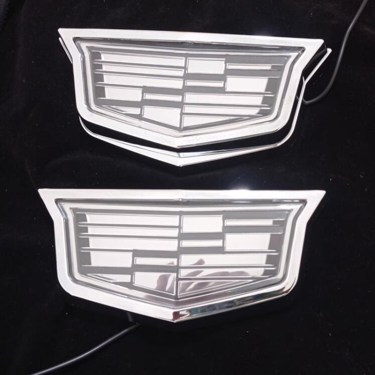 Cadillac logo Escalade /CT4/ CT5/ ATS /XT5/ XT6 /XTS front led cadillac emblem cadillac car logo light