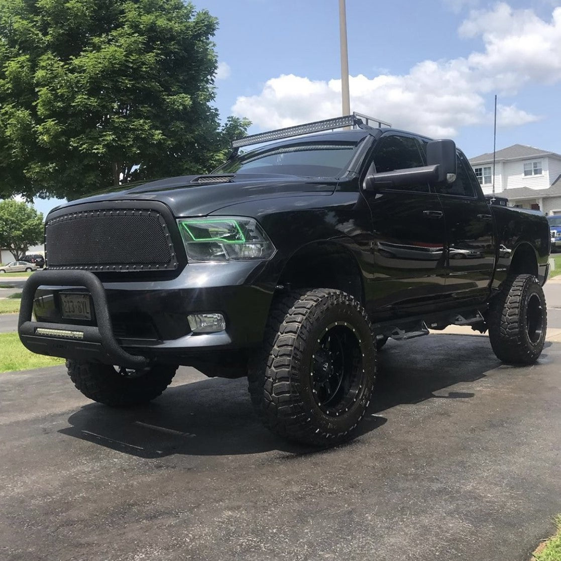 54" Curved Dual Row Led Light Bar (312W)