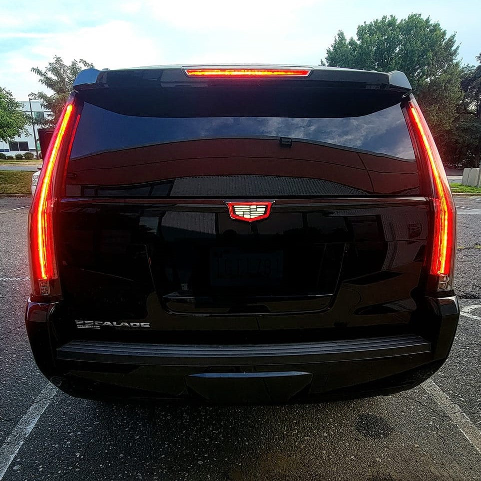 Cadillac Trunk Emblem LED Dynamic Lighted Logo – Not Compatible with Push-Button Trunk Release