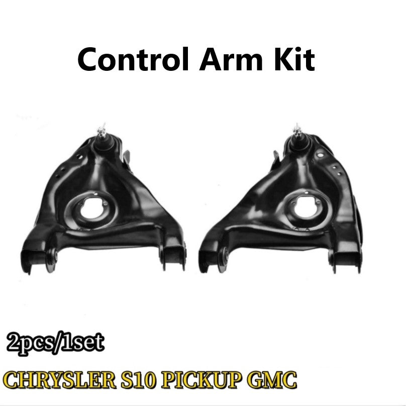 2PCS  Suspension Control Arm and Ball Joint Assembly front right and left lower for CHRYSLER GMC K620251 K620252 12546750 12543949