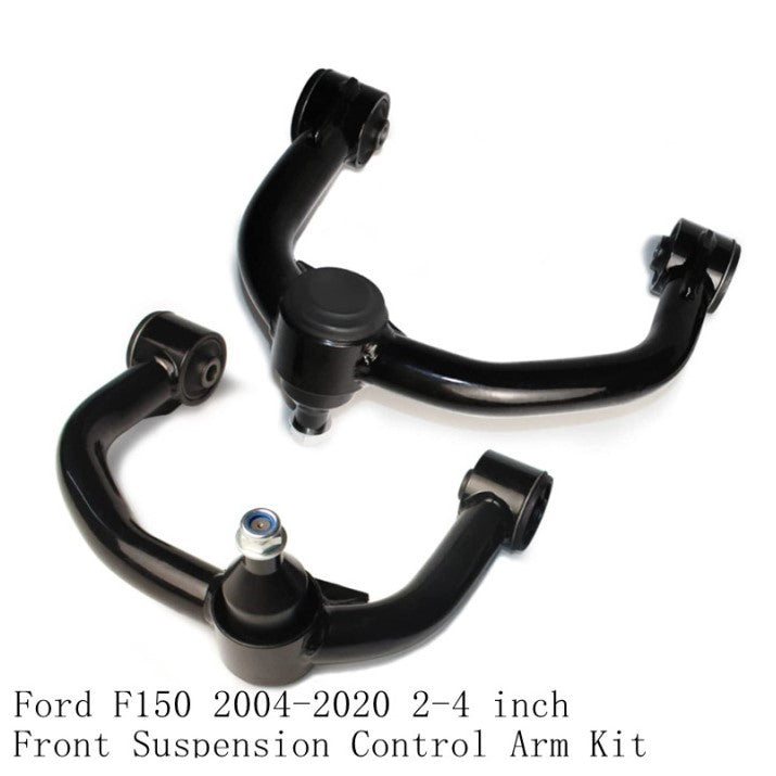 Front Upper Control Arms 2"-4" Lift for 2004-2021 FORD F150 Ping UKit a Bushnd Ball Joint Copper Zerk Compatible with 4X4 2WD