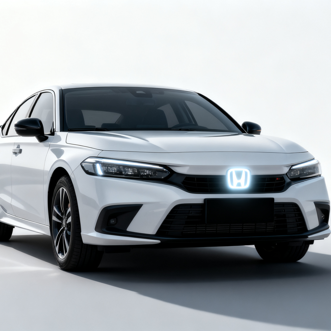 Honda Logo Front Grille LED Crystal Dynamic Illuminated Emblem