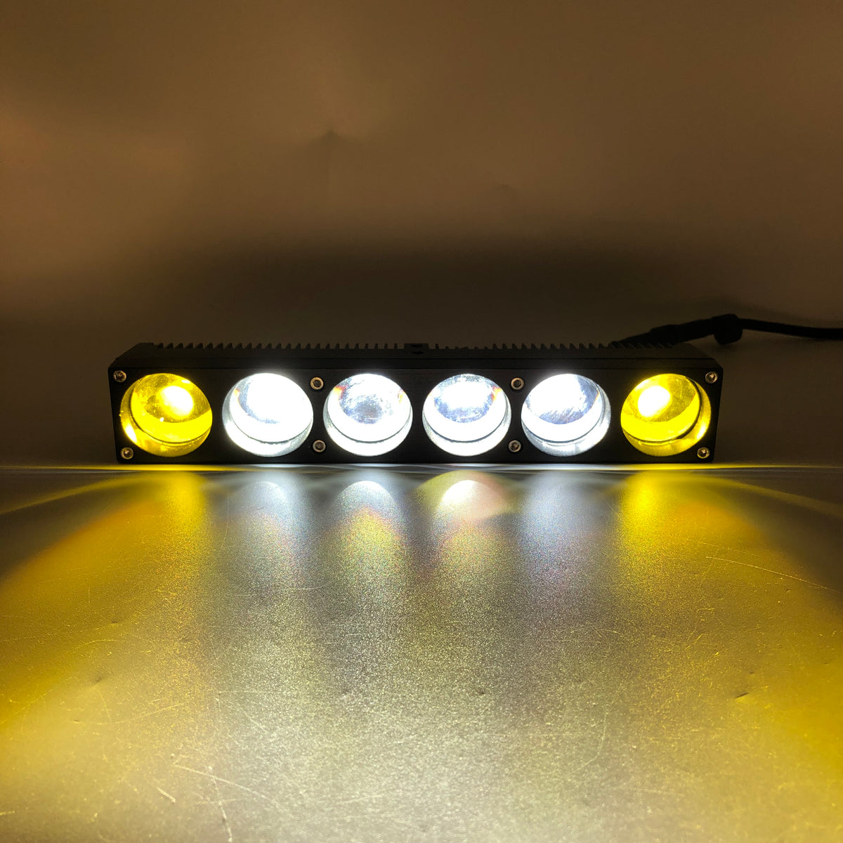 10-Inch 190W Front Grill Lights – Dual-Beam LED Driving Lights for Off-road Trucks, Cars & Motorcycles (12V–60V, 2PCS)