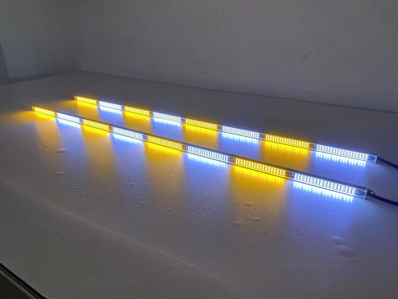 Triple Row LED Running Board Light Stick for Car, Trucks, Emergency Vehicles (2 packs)