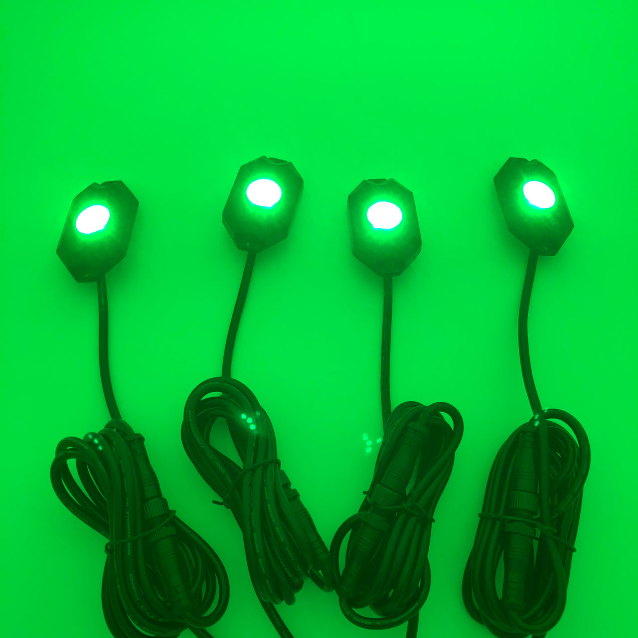 RGB+W Rock lights for trucks (4 packs)