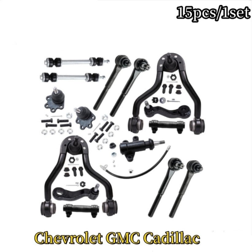 15PCS Front Upper Control Arm Kit for Chevrolet GMC K620720 K620719 1503100 1503099