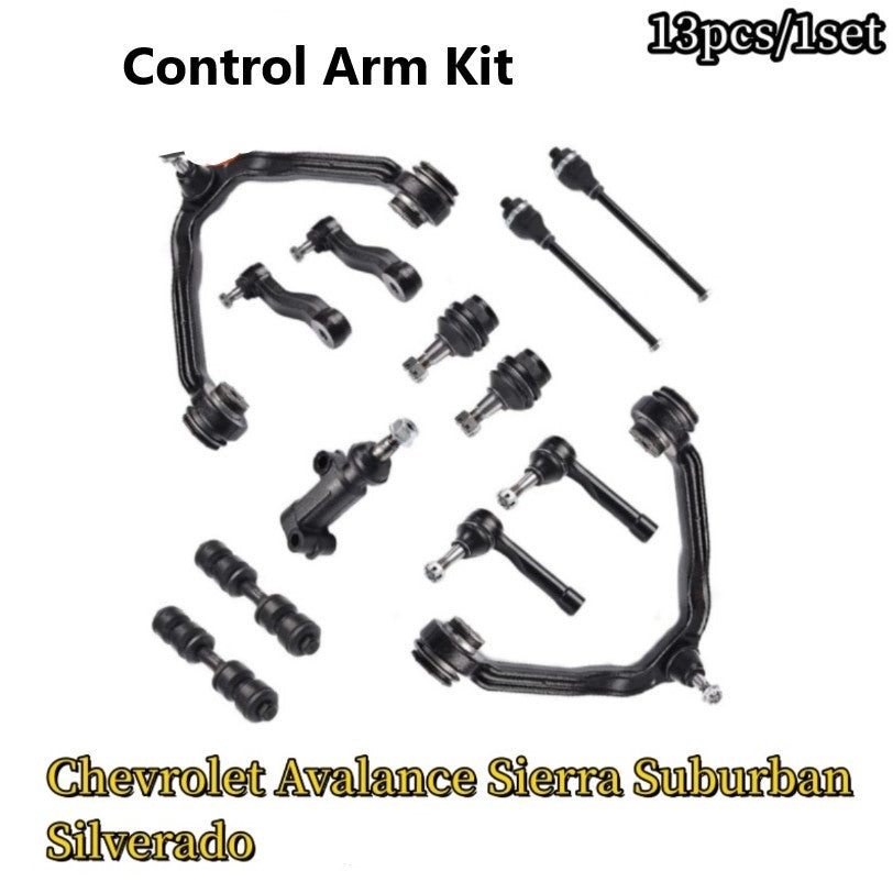 13pc Complete Front Suspension Kit Compatible With Chevrolet GMC K80942 12475485 15047200 15864153