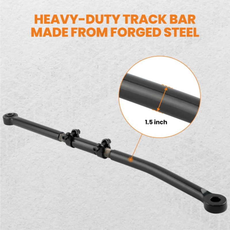 Adjustable Track Bar 0-8" Lift Kits for 2005-2016 Ford F250 F350 4X4 4WD Front Adj Forged Track Bar