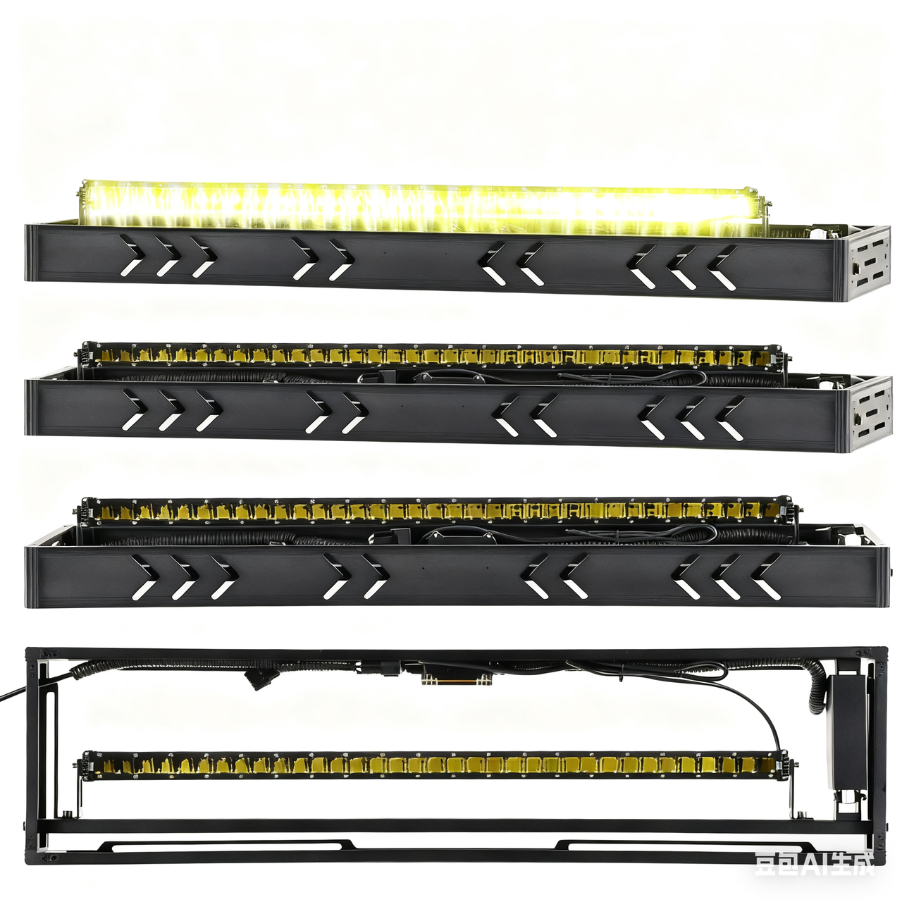 Universal Roof Rack with Lifting Function – Fits Car, SUV, Truck & Van | Compatible with LED Off Road Lights