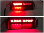11" 8w Dash strobe light with 8ways of flash pattern-LED Lights Pods & Jeep Headlight-Vivid Light Bars