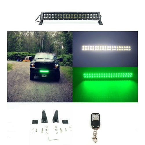 Dual Color Strobe 13.5 Inch Led Light Bar-Color Changing Straight Light Bar-Vivid Light Bars