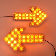 13.8" 30W LED Arrow Board Exterior Waterproof Directional LED Traffic Advisor Light-Vivid Light Bars