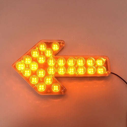 13.8" 30W LED Arrow Board Exterior Waterproof Directional LED Traffic Advisor Light-Vivid Light Bars