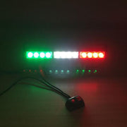 14.2" 12w LED Flash Light with 6 kinds of strobe pattern-led flash lights-Vivid Light Bars