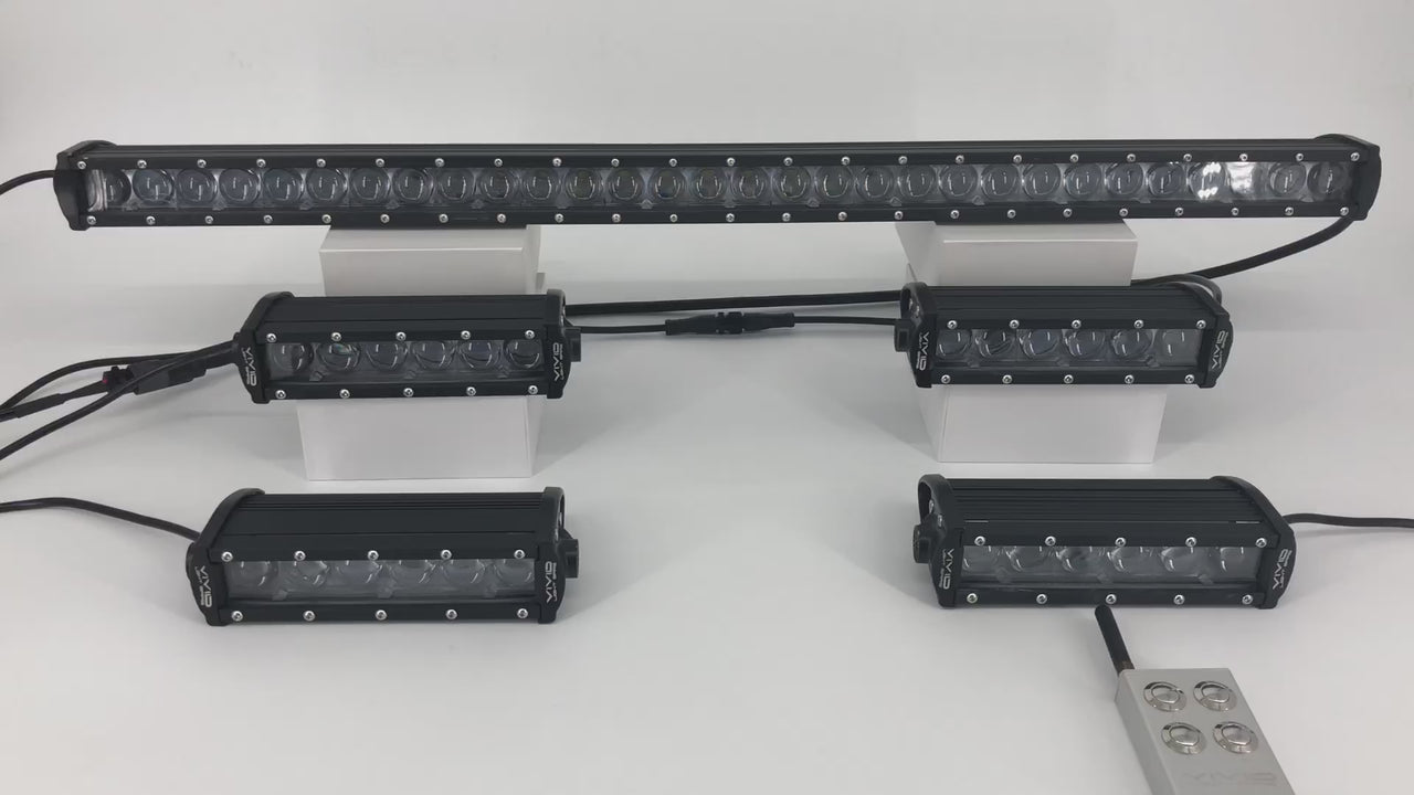 Strolux Single Row LED Work Light Bar - (522mm / 21'') — Lightbar