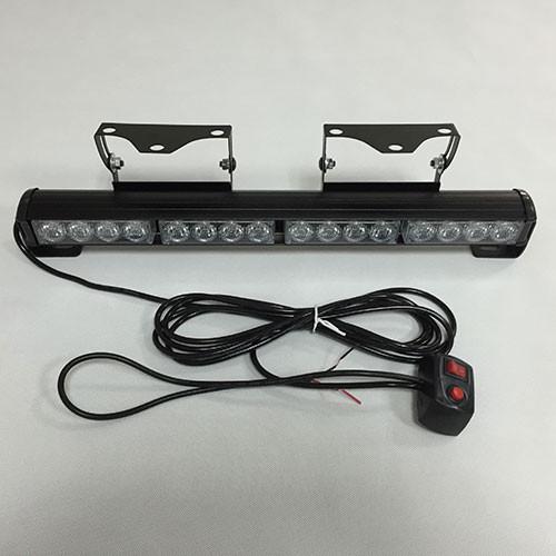 18.5" 16w LED Flash Light with 6 kinds of strobe pattern-led flash lights-Vivid Light Bars
