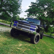 1989-1999 Chevrolet Silverado/Sierra led halo headlight kits with Bluetooth remote-Vivid Light Bars