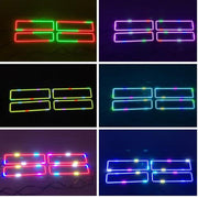 1989-1999 Chevy Silverado/Sierra Chasing halo headlight kits with Bluetooth App Remote-Chevy halo headlight kits-Vivid Light Bars