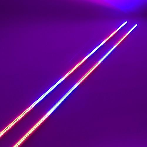 2 Packs RGB Chasing Magnetic Light Bar Underglow Waterproof Light with Bluetooth App Control-Magnetic Light Bars-Vivid Light Bars