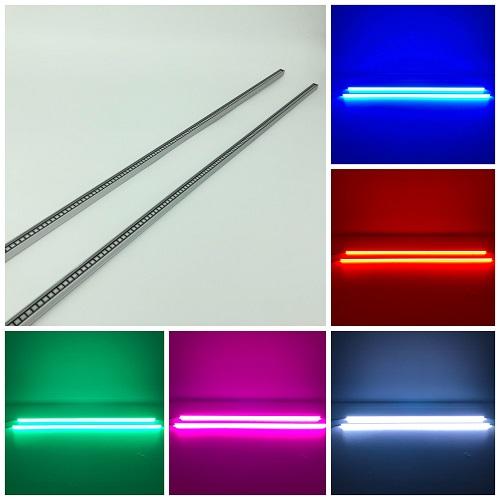 2 Packs RGB Magnetic Light Bar LED Underglow Waterproof Light with Bluetooth App Control-New Arrival-Vivid Light Bars