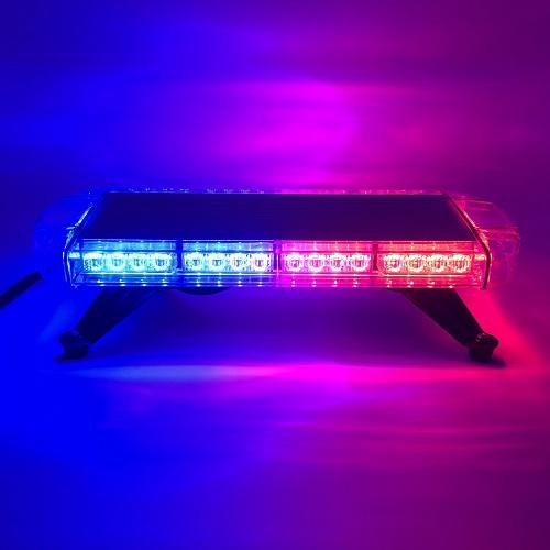 Blue LED Warning Bar Light Bar Bar Roof Bar 1172 mm : :  Automotive