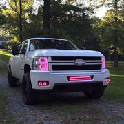 21.5" RGB Halo LED Light Bar Bluetooth App Remote Control-LED Light Bar Halo-Vivid Light Bars