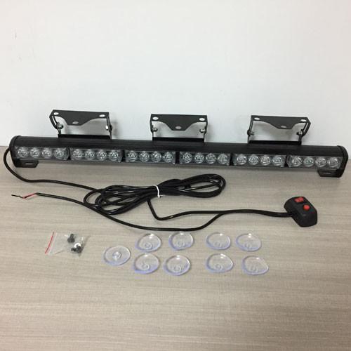 26.8" 24w LED Flash Light with 6 kinds of strobe pattern-led flash lights-Vivid Light Bars