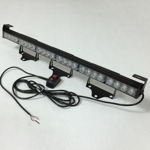26.8" 24w LED Flash Light with 6 kinds of strobe pattern-led flash lights-Vivid Light Bars