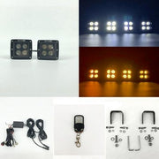 3.2" 20W Dual Color Strobe LED Pods