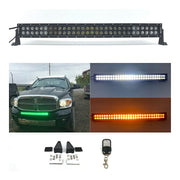 31.5" Dual Color Strobe Curved Light Bar-Color Changing Curved Light Bar-Vivid Light Bars