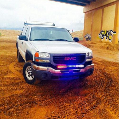 Color changing light bar for truck on sale