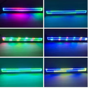 31.5" RGB Chasing Halo Light Bar With Bluetooth App Remote Control-Vivid Light Bars